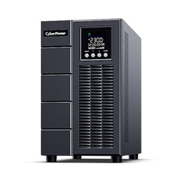 CyberPower OLS3000EA-DE SAI Online de Doble Conversión 3000VA/2700W con 6 Salidas, Formato Torre, Compatible con Generador, Modo ECO, Onda Sinusoidal Pura